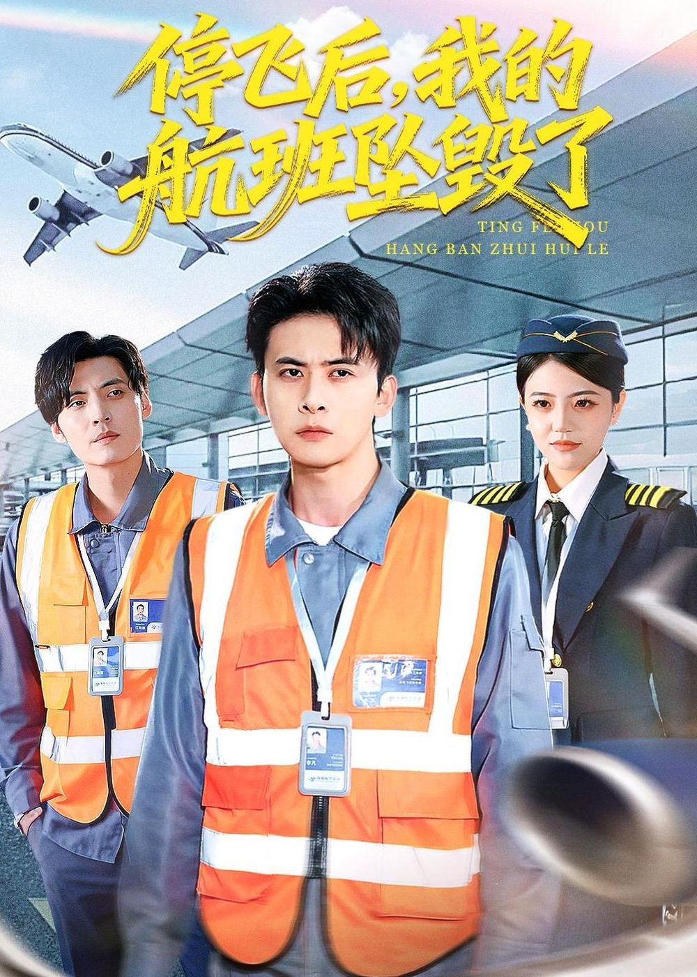 停飞后，我的航班坠毁了短剧